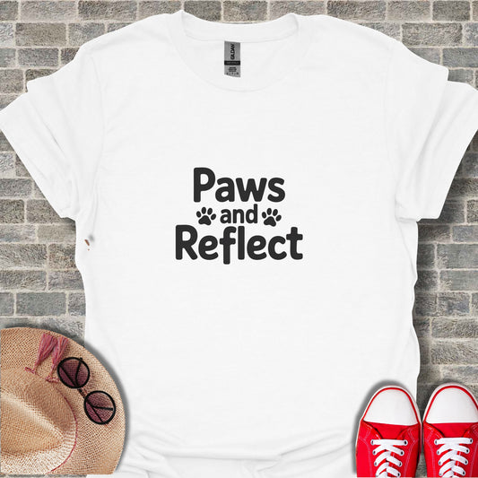 Paws and Reflect T-Shirt Relaxed Fit Statement Tee