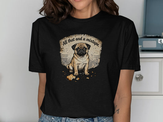 Funny Pug T-Shirt for Pet Lovers