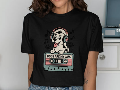 Dogs Are My Jam Adorable Music Lover T-shirt product type