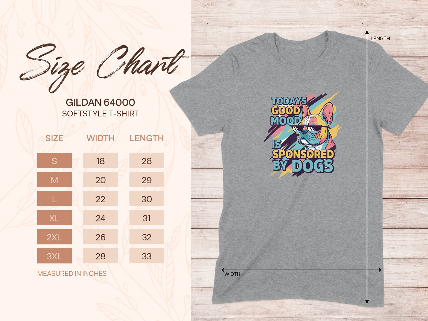 Todays Good Mood Is Sponsored By Dogs T-Shirt