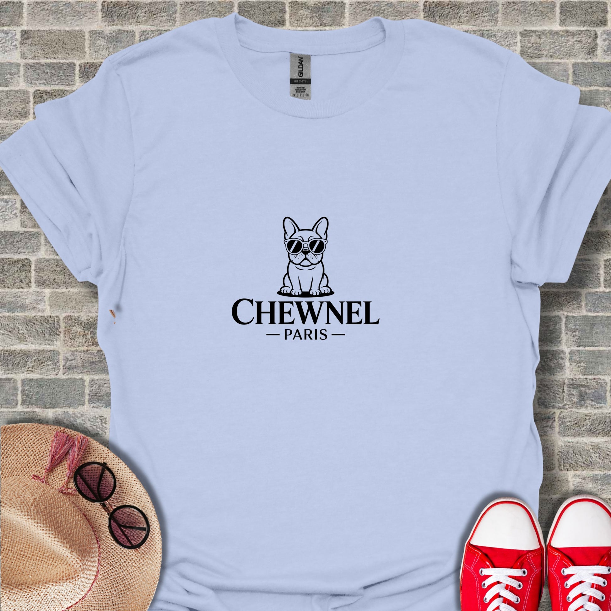 Trendy Chewnel Paris Dog Graphic Tee Product
