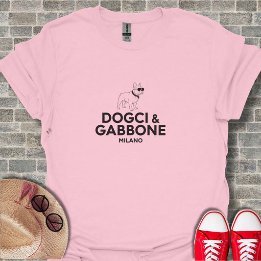 Dogci & Gabbone Milano Graphic Printed Tee