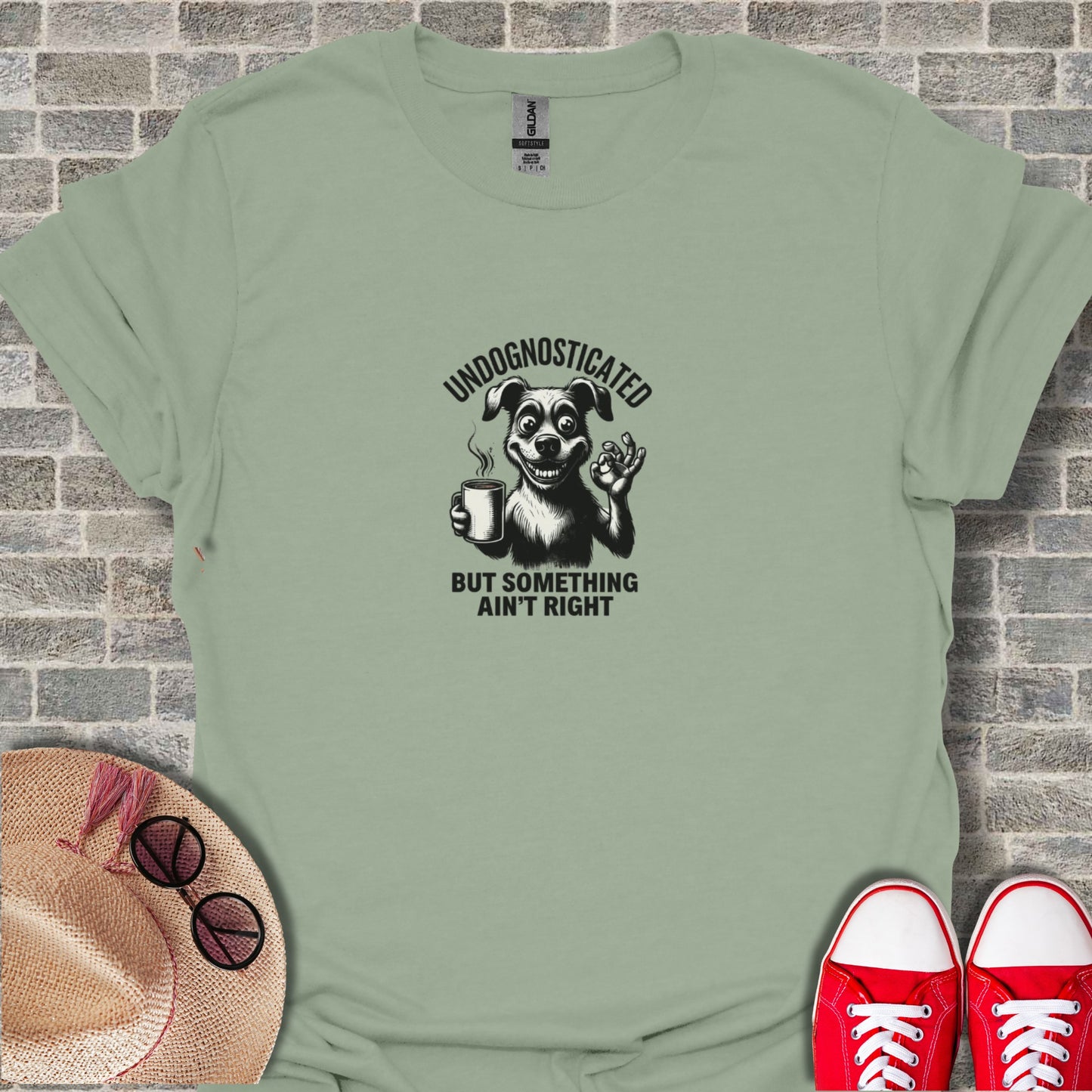 Undognosticated But Something Ain't Right Graphic Shirt