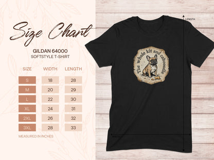 The whole kit and caboodle graphic t-shirt