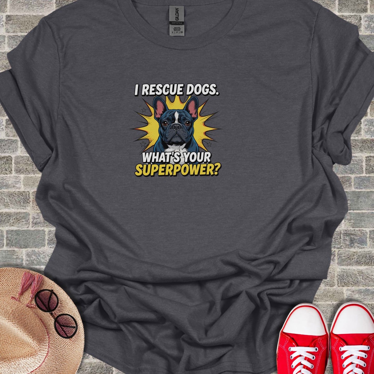 I Rescue Dogs What's Your Superpower T-shirt