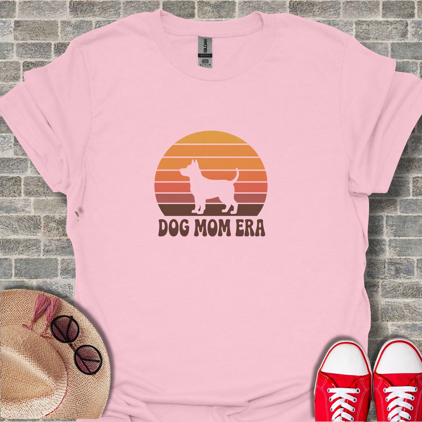 Retro Style Dog Mom Era T-Shirt for Dog Lovers