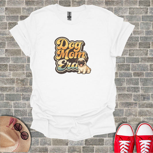 Dog Mom Era Retro Design Pug Dog Lover T-Shirt product type