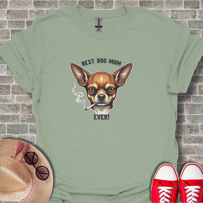 Best Dog Mom Ever Chihuahua Shirt for Dog Lovers