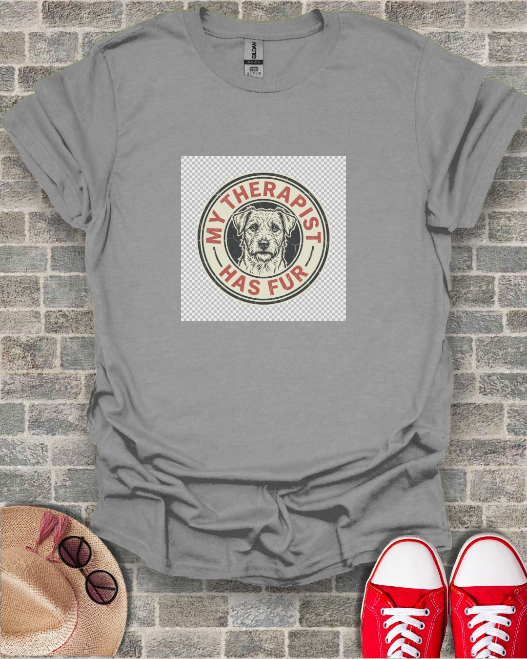 My Therapist Has Fur Graphic T-Shirt