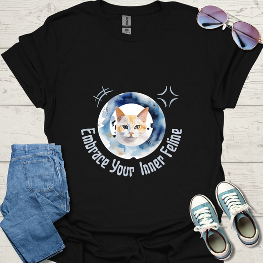 Embrace your inner feline Unisex Softstyle T-Shirt