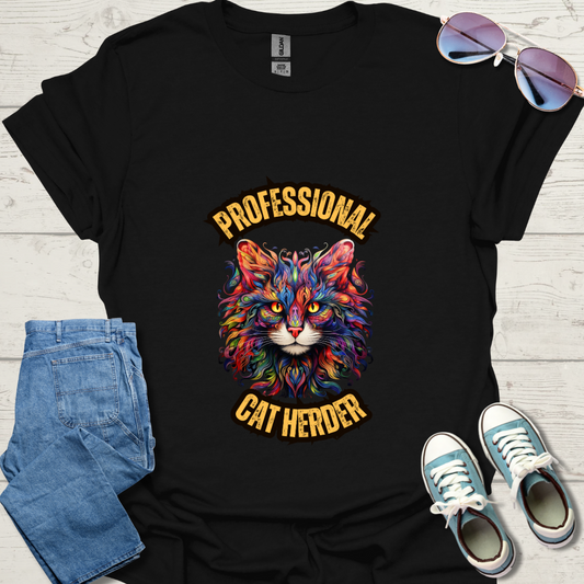 Professional Cat Herder2 Unisex Softstyle T-Shirt